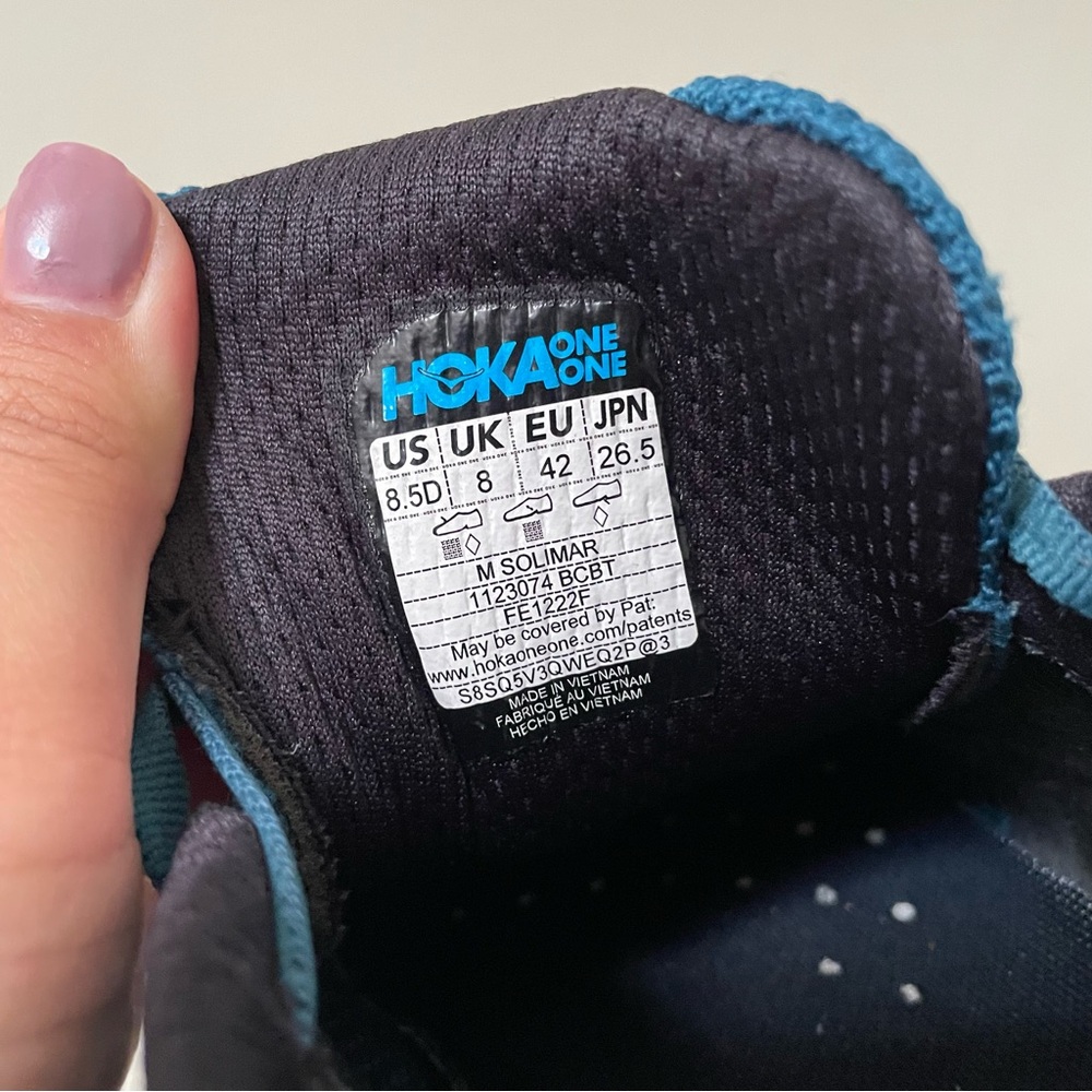 Hoka One One Men's Solimar Running Shoes - Picture 11 of 14